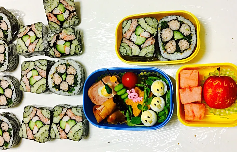 遠足弁当(*´꒳`*)💗楽しめます様に💗|femi🌿さん