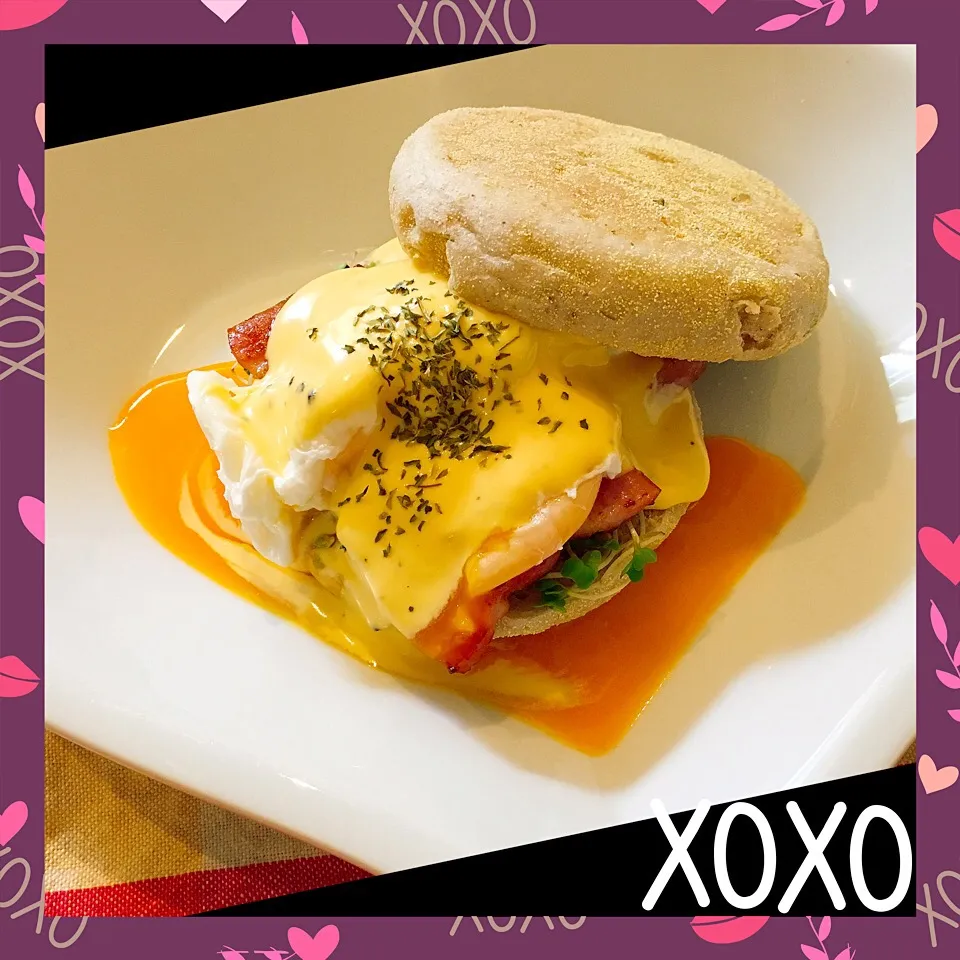 ⭐︎エッグベネディクト🍳⭐︎|mii’s⭐️お家ご飯さん