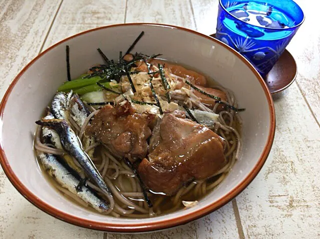 今日の男飯(〃ω〃)

鶏南蛮蕎麦♬|ひーちゃんさん