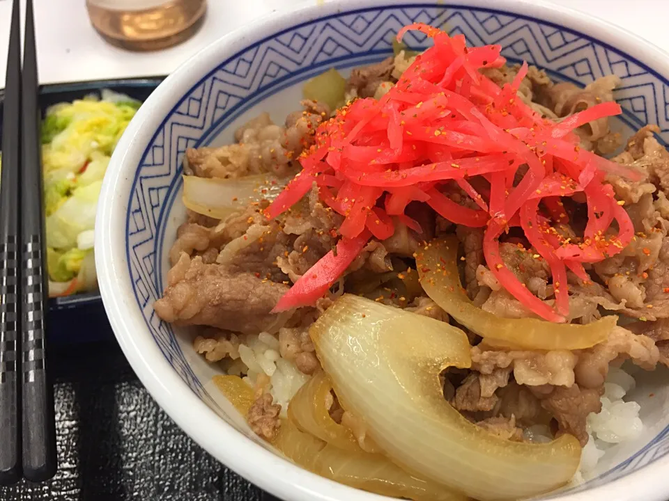 今日のお昼ごはんは、吉牛だよ|sono.kさん