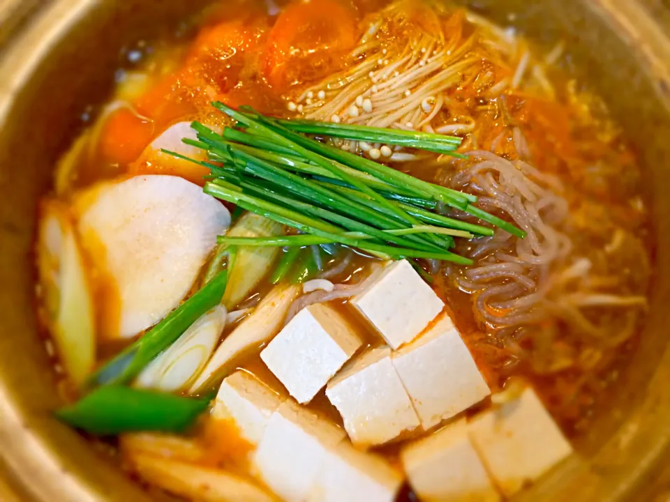 Snapdishの料理写真:キムチ鍋🍲|コウさん