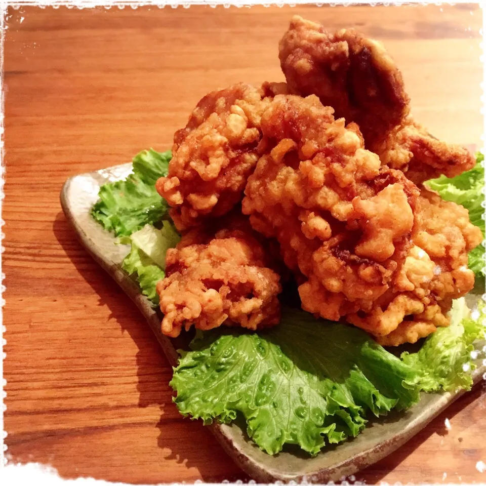 Snapdishの料理写真:咲きちゃんさんの料理 うちの ザンギ🐔 （鶏のから揚げ）|カタツムリさん