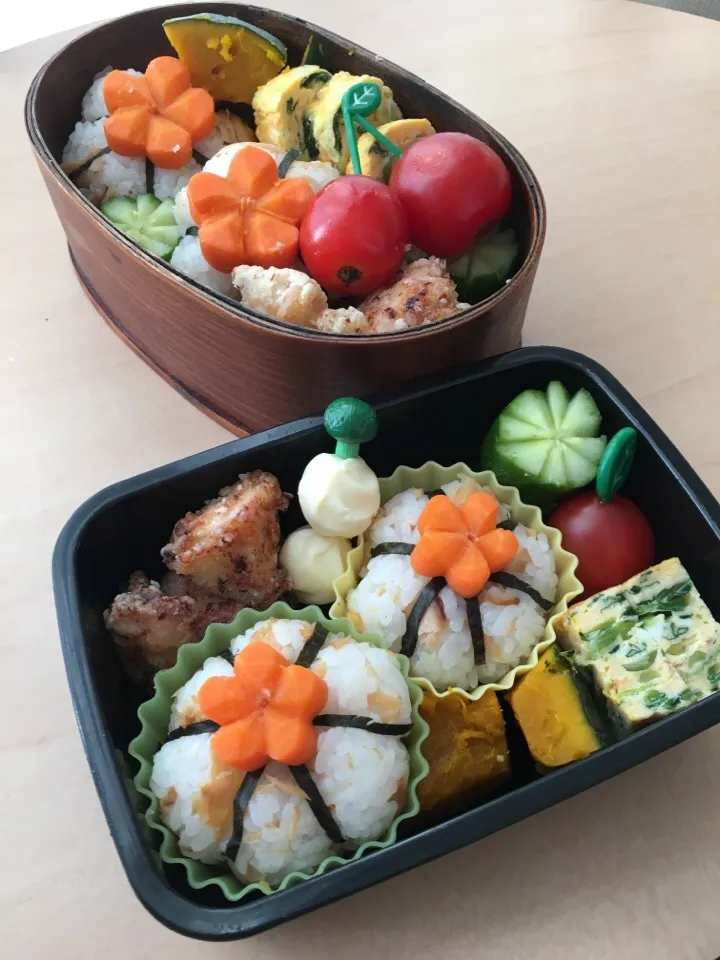 （親子でおそろい）秋の行楽弁当♪|やっこさん