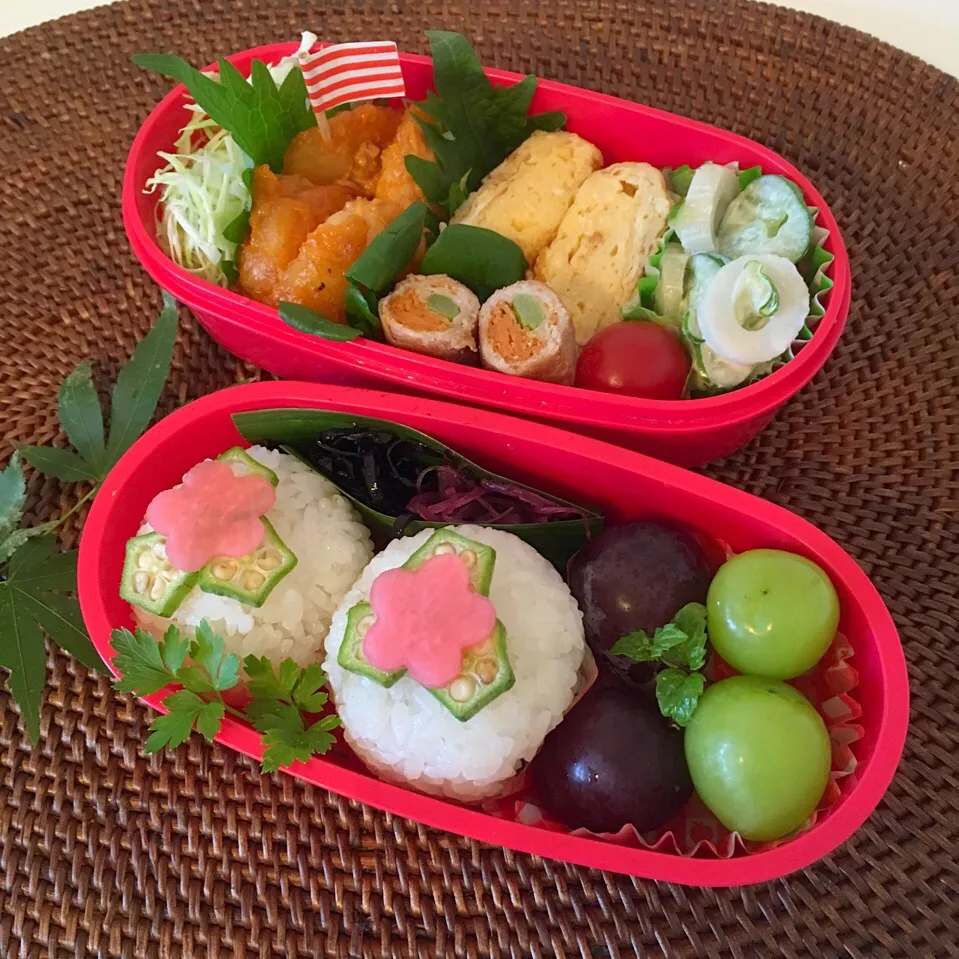 Snapdishの料理写真:海老マヨのお弁当|Mikaさん