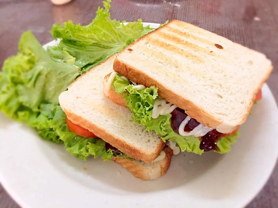 tuna sandwich|myra morsedさん