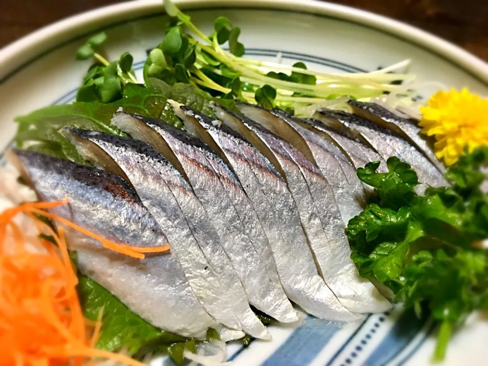 初めて食べた
「しめ秋刀魚」|muutさん