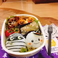 Snapdishの料理写真:ハロウィン満載弁☆|＊Haruna＊さん