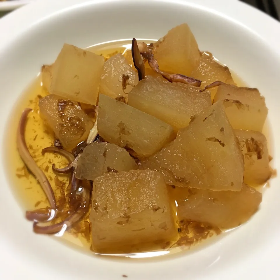 冬瓜とイカの煮物|こいちさん