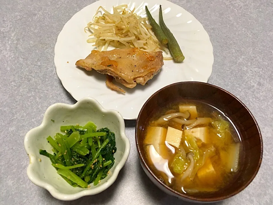 Snapdishの料理写真:地味晩ご飯|Orie Uekiさん