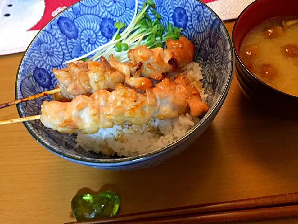 Snapdishの料理写真:焼き鳥丼|Emiko Kikuchiさん