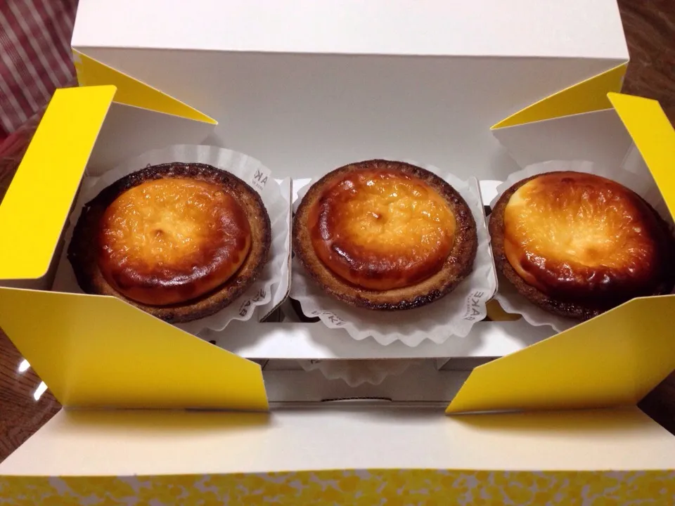 Snapdishの料理写真:BAKE CHEESE TART|yellowcatさん