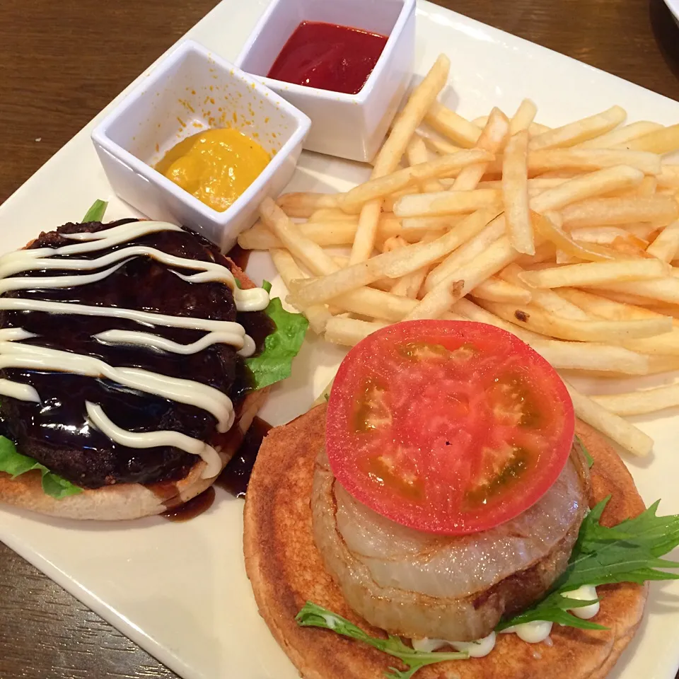 照り焼きバーガー♡2016/10/15|ちび太さん