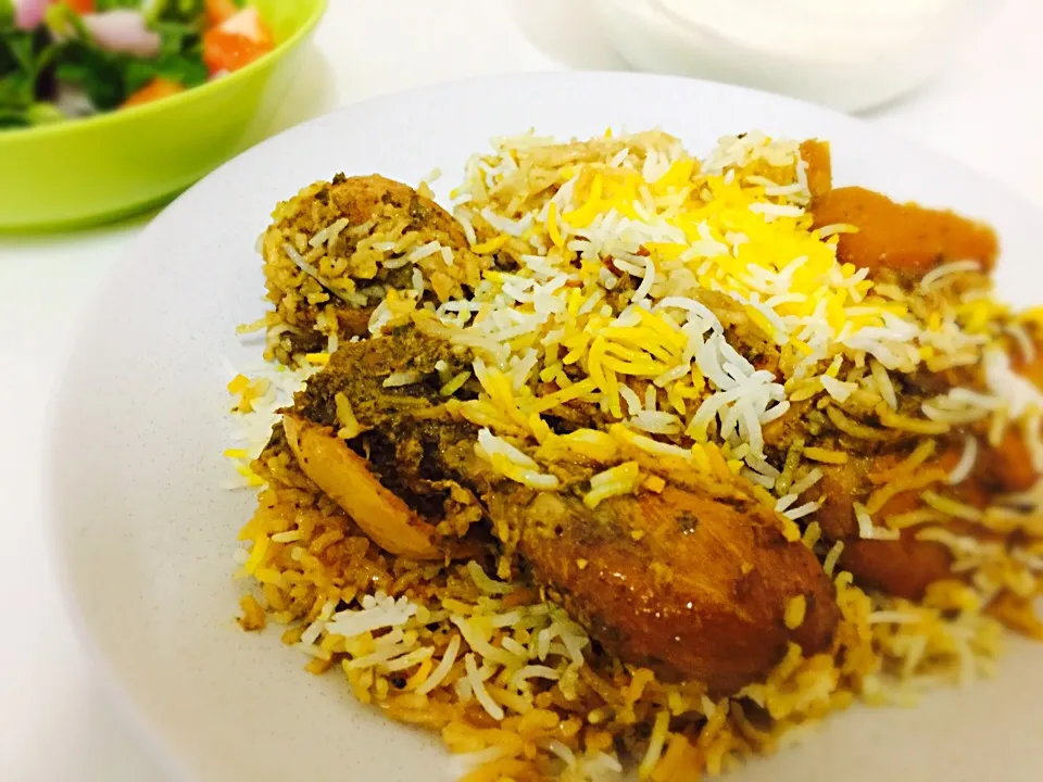 Chicken biryani|Fatima Sameena Sharifさん