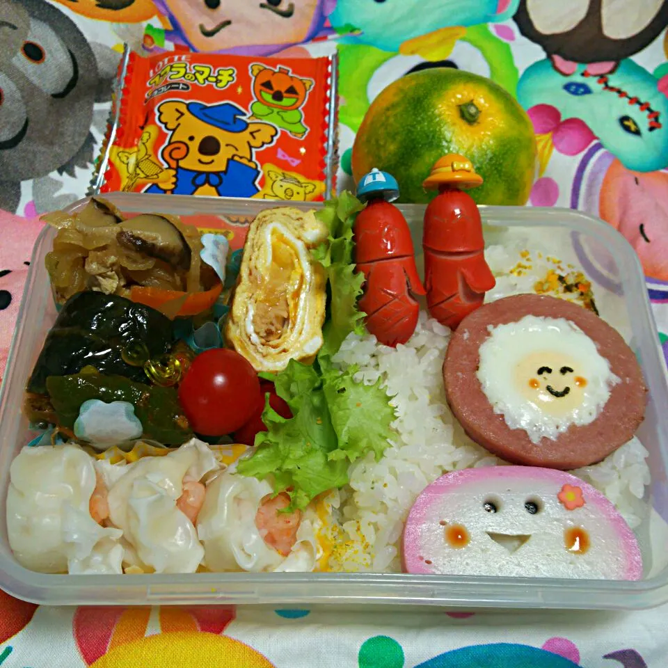 10月16日(日)　高校生女子弁当|クッキングおやぢさん