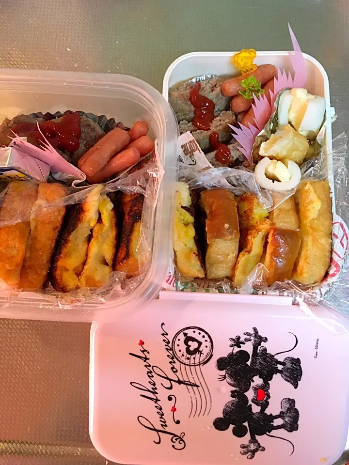 Snapdishの料理写真:母とお嫁ちゃん弁当😋|みかさん