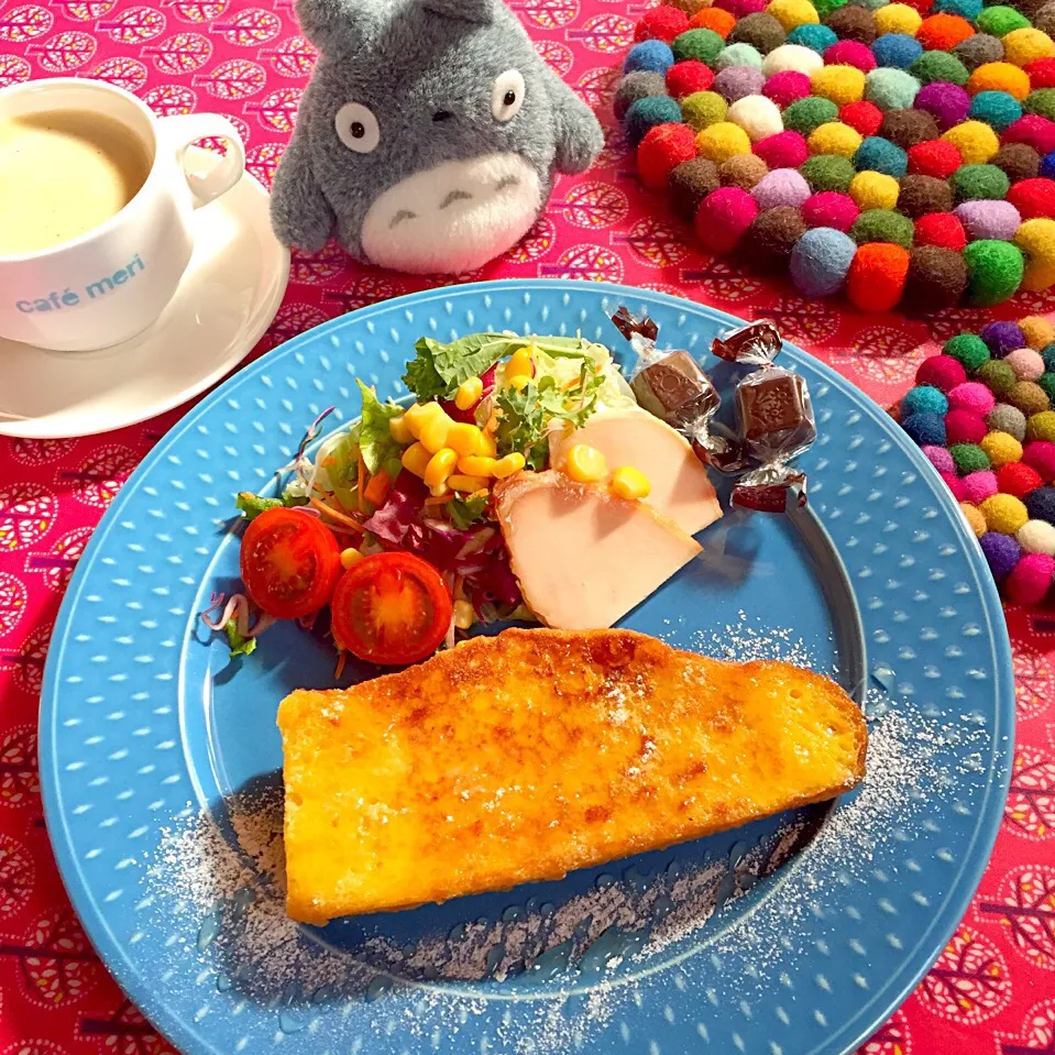 10月16日の朝ごはん
バケットのフレンチトースト|miimaさん