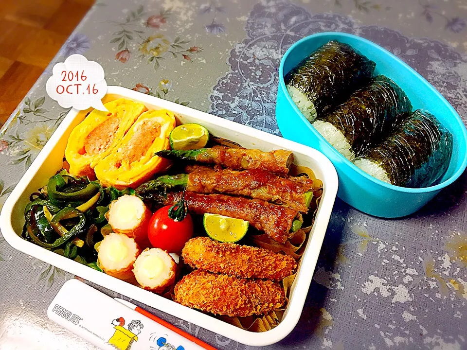 Snapdishの料理写真:高校生息子豪華弁当🍱 今日は体育祭🏃|haaakiさん