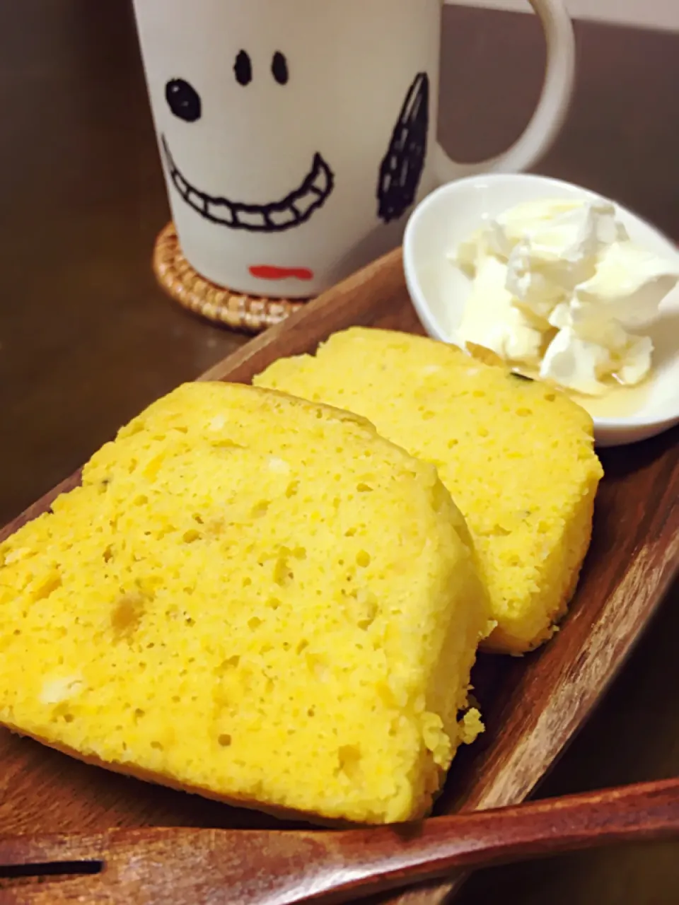 Snapdishの料理写真:かぼちゃのパウンドケーキ🎃|omitsuさん