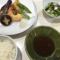 天ぷら、タコときゅうりの酢の物|RUIさん