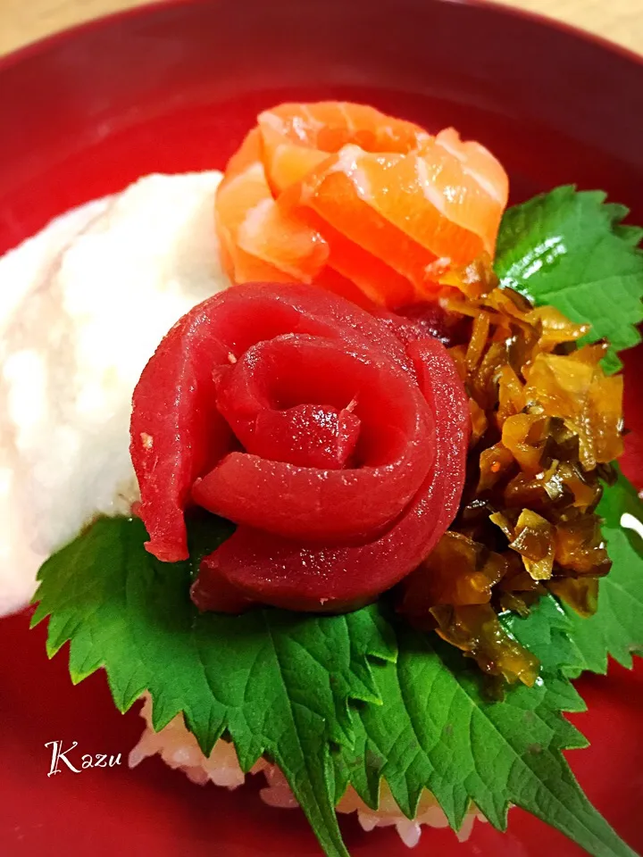 薔薇丼🌹🌹|かずきっちんさん