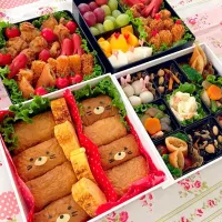 幼稚園運動会お弁当2016              ＊すみっコぐらし ねこいなり＊|メメレナさん