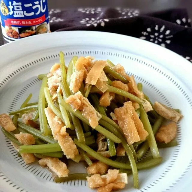 芋のつるの煮物|うさかめさん