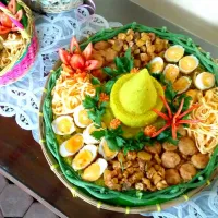 #Tumpeng #Indonesian cuisine|Indira Maharaniさん