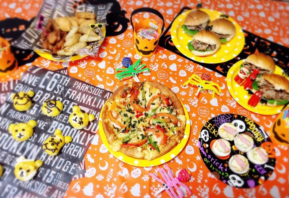 Snapdishの料理写真:2015  ☆ Happy  Halloween♪☆|mamiさん