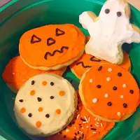 Snapdishの料理写真:ハロウィン🎃👻クッキー|makiさん