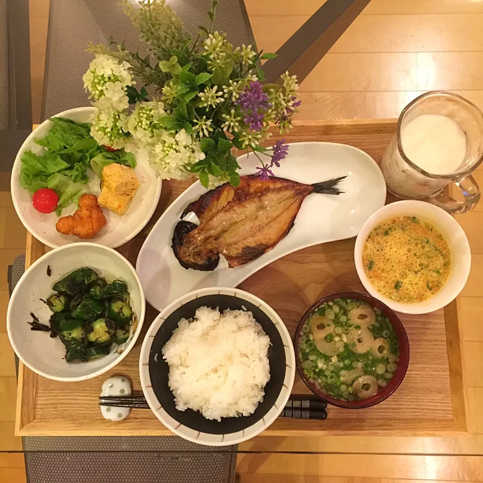 Snapdishの料理写真:10/17❤︎主人の朝ごはん❤︎|Makinsさん