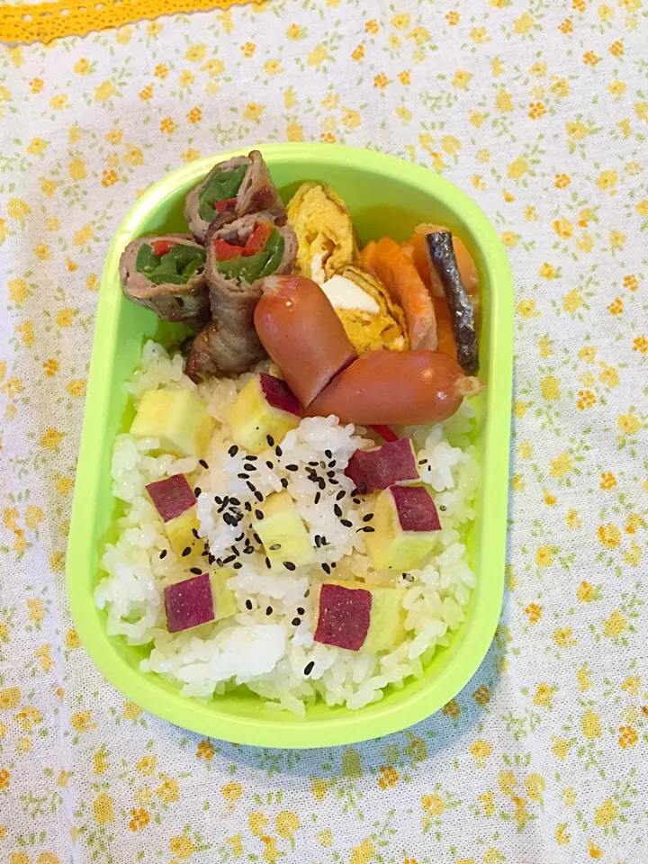 小学生の秋っぽいお弁当♪|ごっちさん