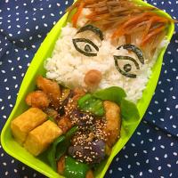 2016.10.17いよこ🍻さんの料理 ささ身の甘辛揚げピーマン添え。真似させてもらいました〜(´>∀<｀)ゝ