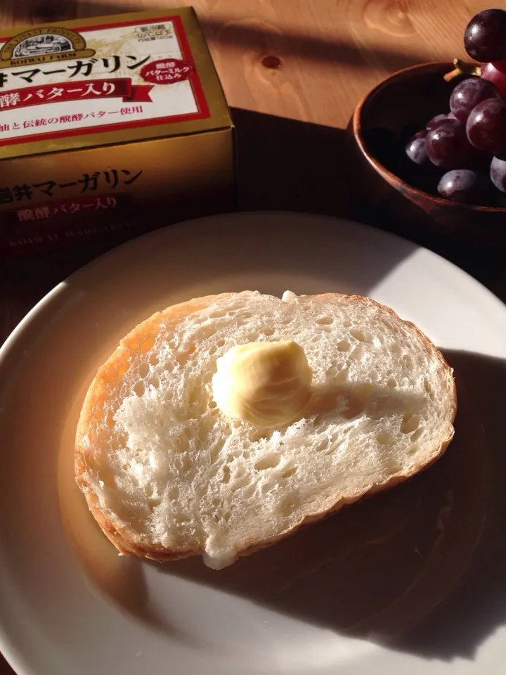 Snapdishの料理写真:朝食 発酵バターの香りで贅沢気分|R_ITOさん