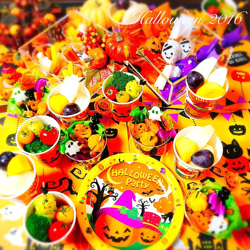 Snapdishの料理写真:🎃ハロウィン運動会弁当👻|event_cookingさん