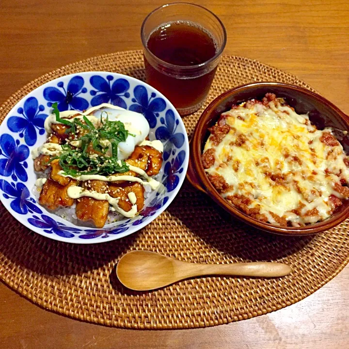 さんまのっけ丼☆なす味噌グラタン|わかさん