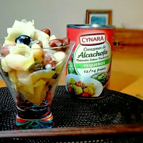 「アーティチョークの水煮」を使ってみたSnapdishの料理・レシピ写真:アーティチョークの豆サラダ