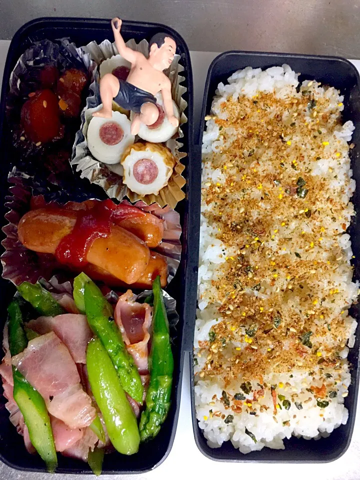 父が作る高校生弁当|鏡太郎さん