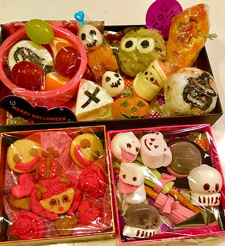 ハロウィン弁当🎃🍭🍬🍫🍪👻|みうのすけさん