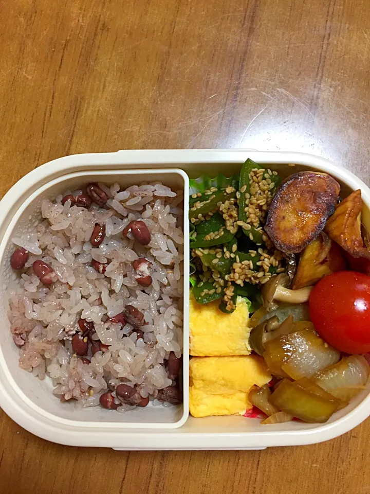 Snapdishの料理写真:10月18日のお弁当🎃|himeさん