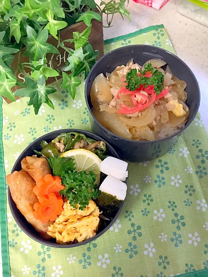 高校男子弁当🏉
✴︎親子丼
✴︎豚肉ピカタ
✴︎卵焼き|emisanさん