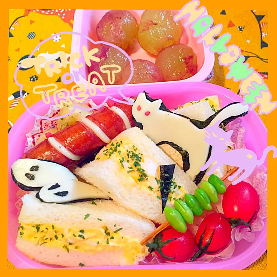 🎃娘のハロウィン園弁当👻|Sakuraさん