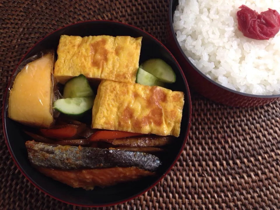 Snapdishの料理写真:築地松露のたまご焼き弁当|*なおみん*さん