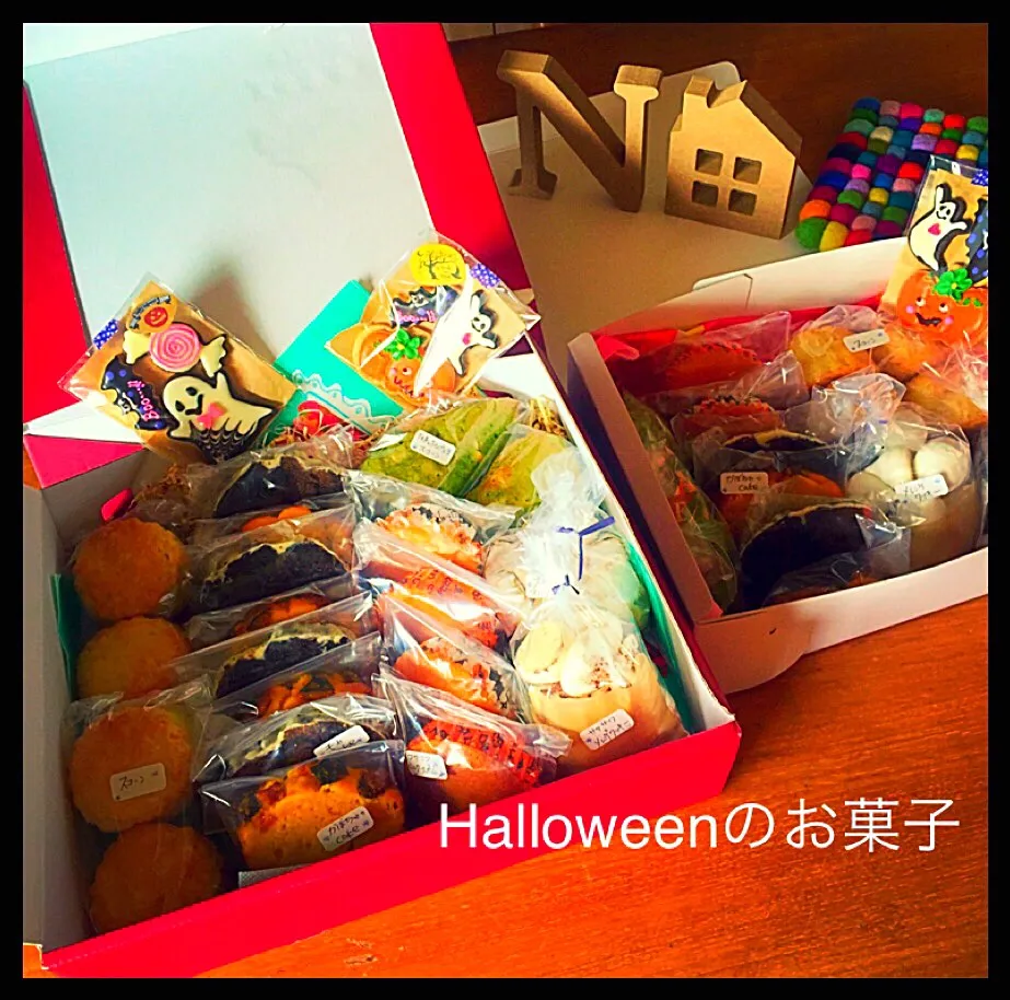 Halloweenの焼き菓子達🎃|まどさん