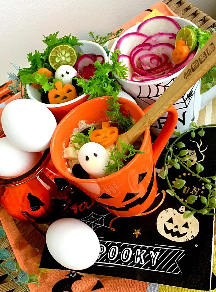 ハロウィン茶碗蒸し🎃👻🍭
なにが出るかな〜👻
なにが出るかな〜🎃
なにが出るかな〜🍭|富士子🍒🐰🍓さん