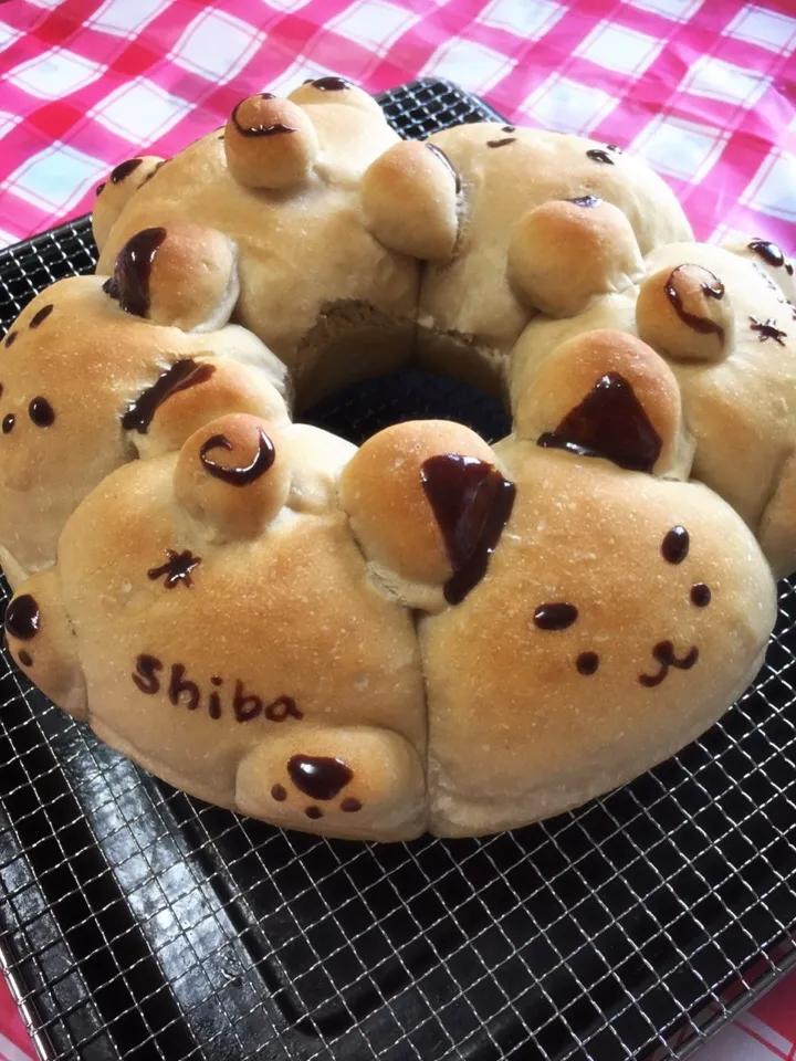 柴いぬのつもり♡ホワイトチョコ入り紅茶パン|bunbunさん