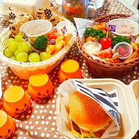 Snapdishの料理写真:手作りハンバーガー|りぃさん