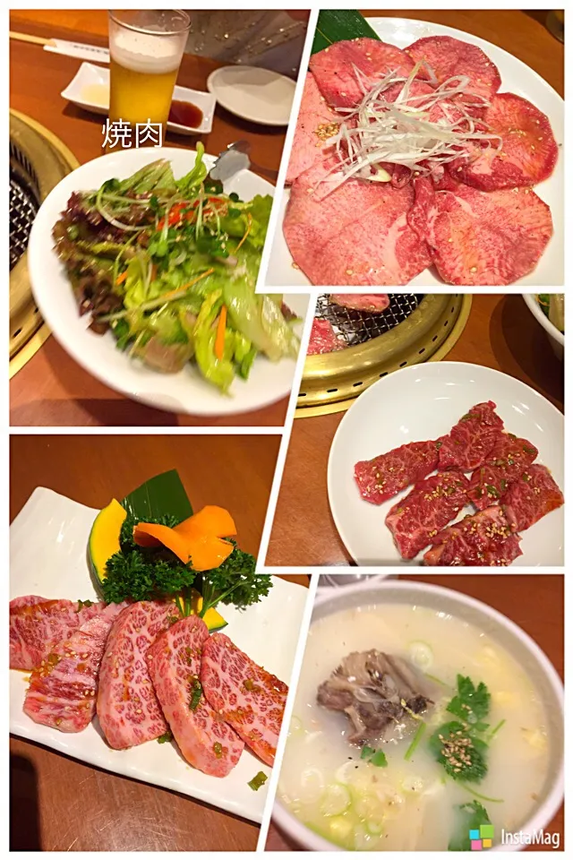 Snapdishの料理写真:夜は焼肉😋🐮|まみりんごさん