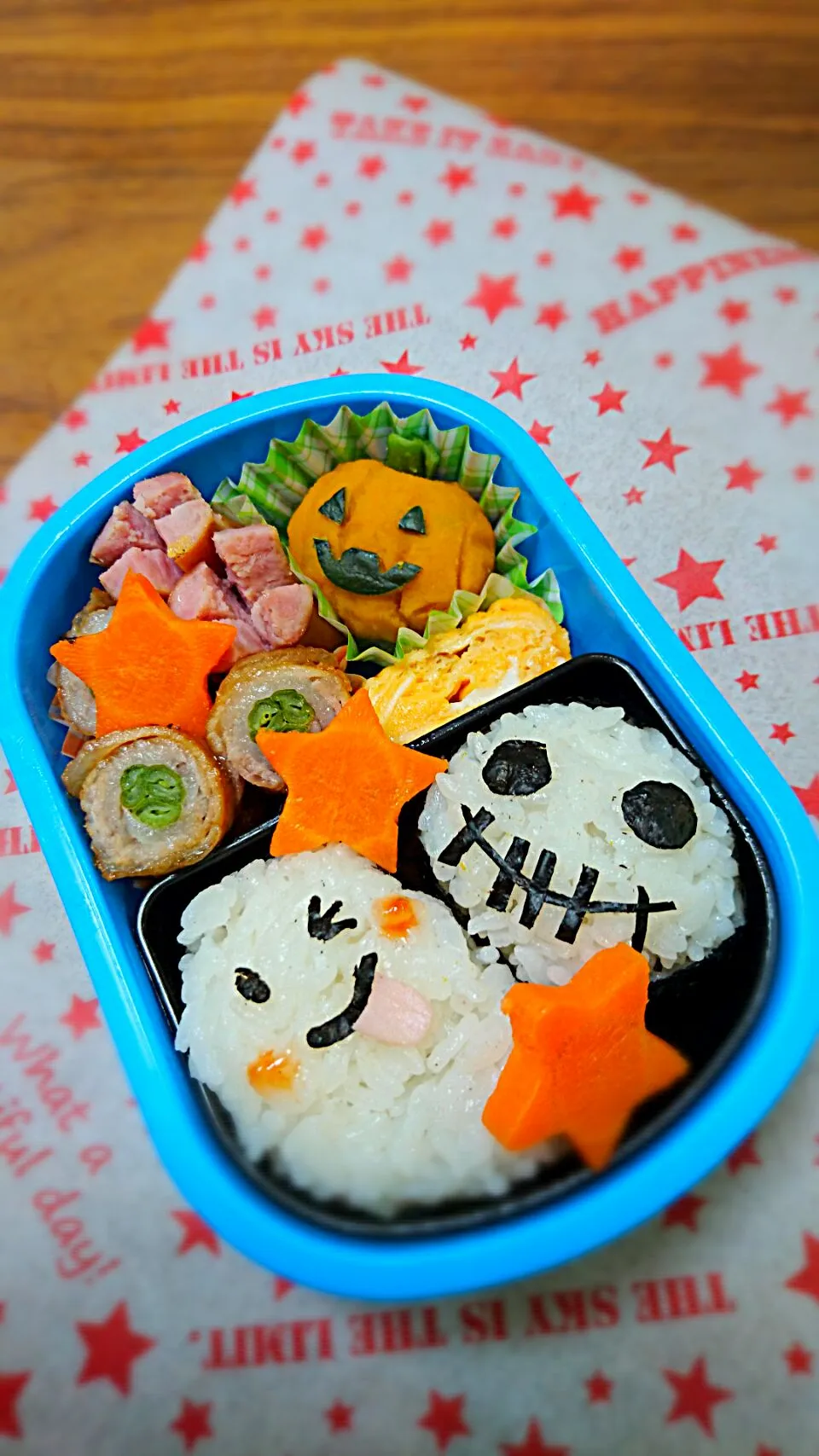 三男坊、遠足弁当🎃|たかたれさん