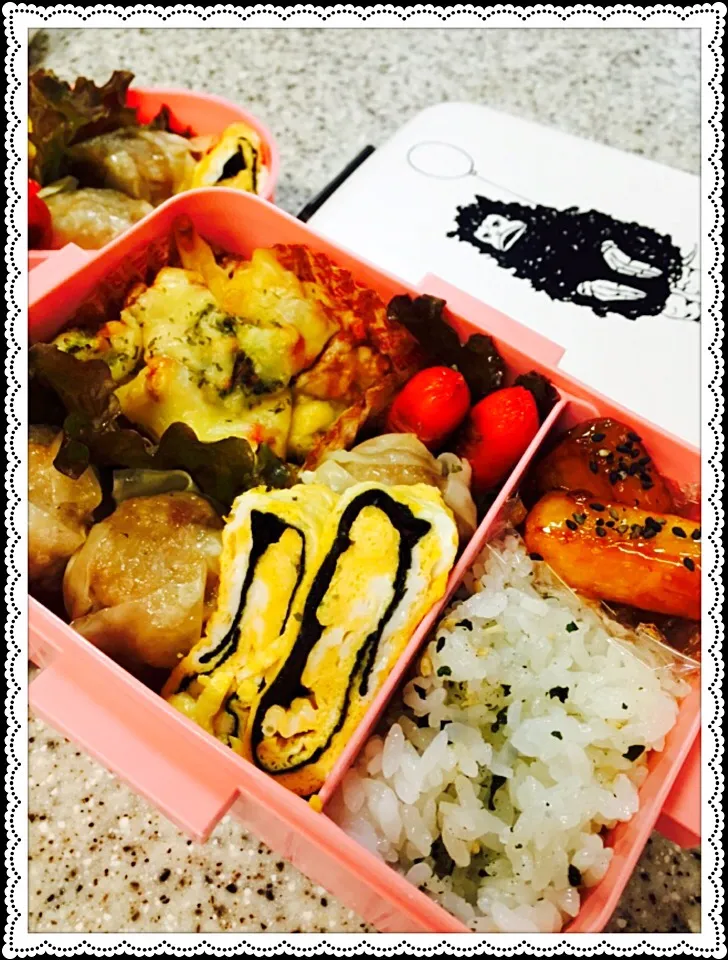 Snapdishの料理写真:今日の娘っちの お弁当|えみちさん