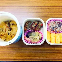 Snapdishの料理写真:☆10/19の簡単弁当☆|あーちゃんさん